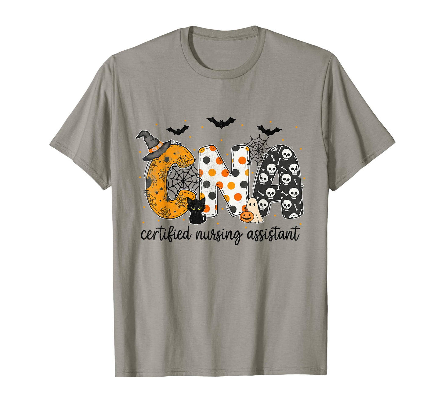 Certified Nursing Assistant CNA Nurse Life Halloween Nursing T-Shirt