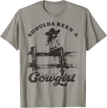 Should a Been Cowgirl Retro Western Retro Vintage T-Shirt