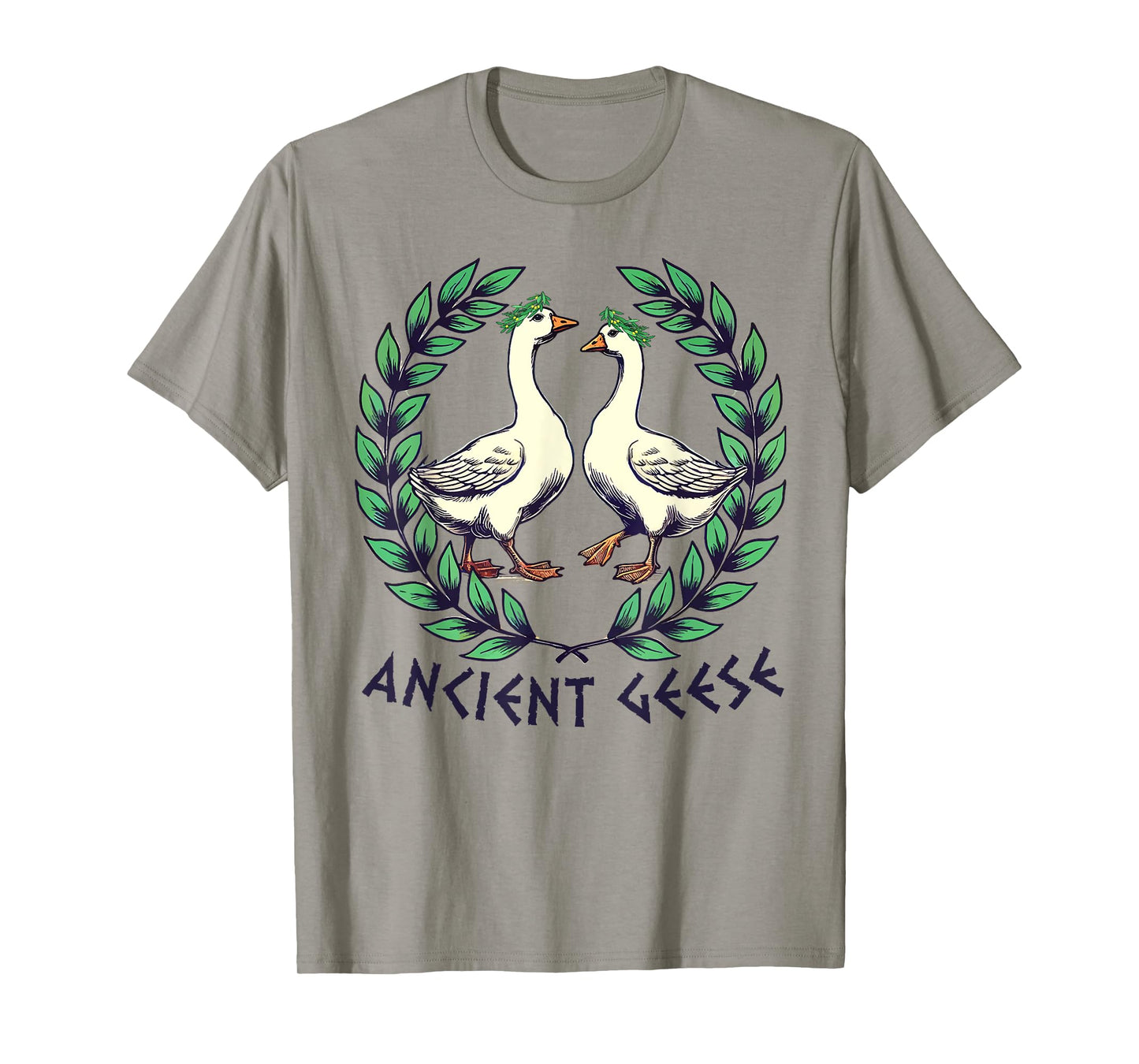 Greek Mythology Silly Goose Meet Me In Greece Ancient Geese T-Shirt