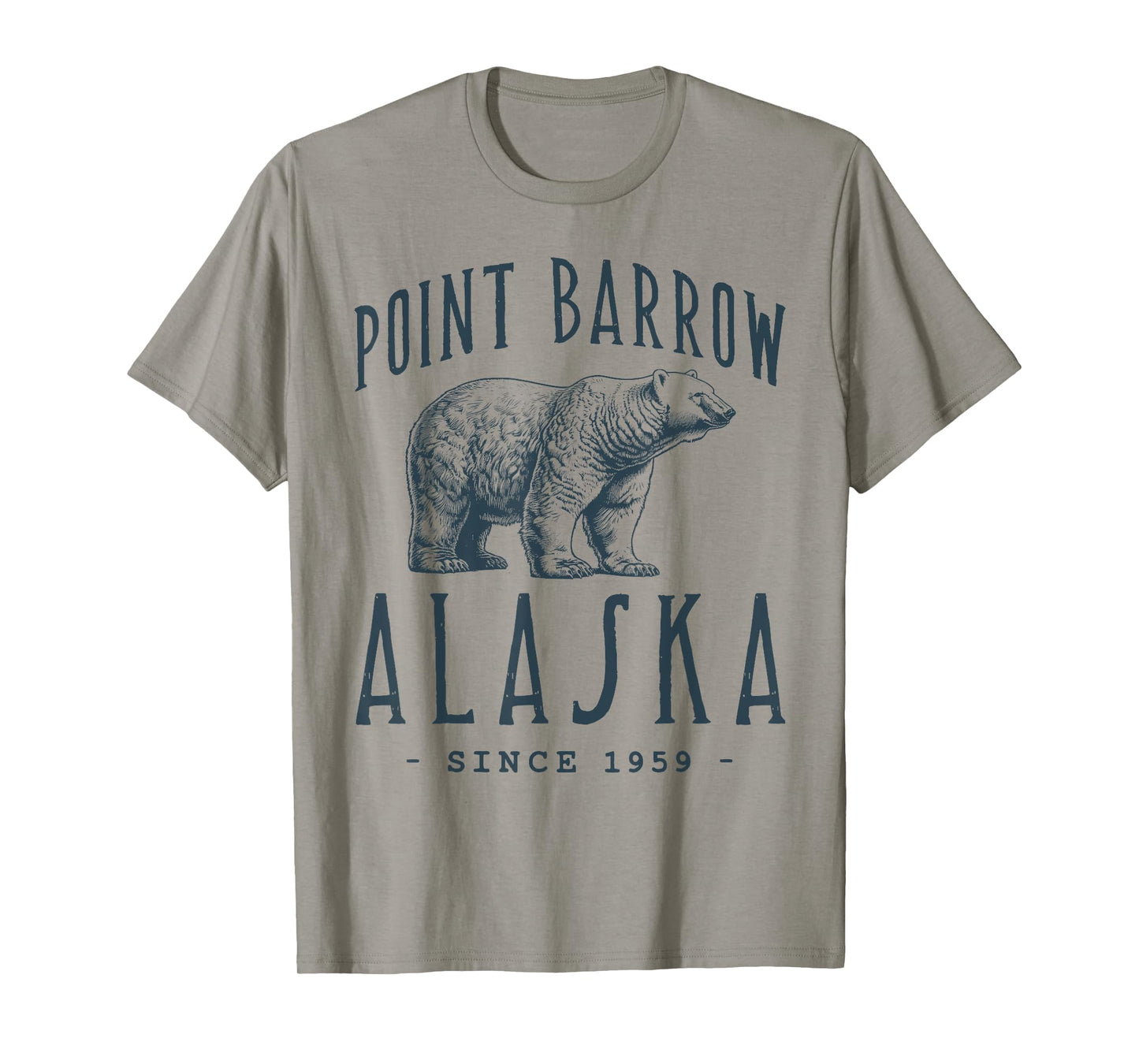 POINT BARROW, ALASKA POLAR BEAR WILDLIFE T-Shirt