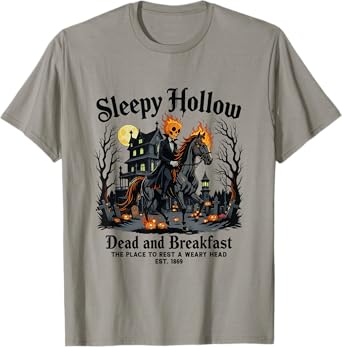 Sleepy Hollow Horseman Halloween Spooky Season Vintage T-Shirt