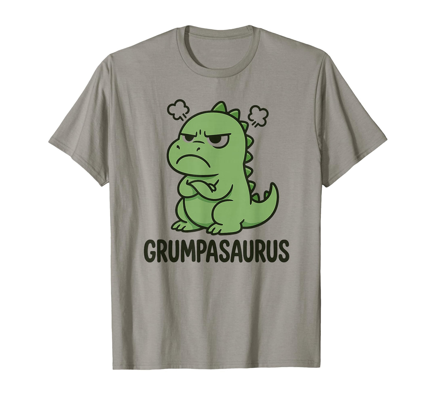 Grumpasaurus Funny Dinosaur Im Grumpy Mood for Kids Adults T-Shirt