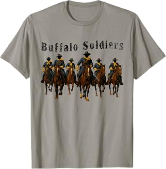 African American History Texas Black Cowboy Buffalo Soldiers T-Shirt
