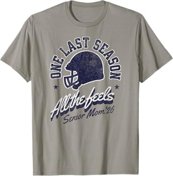 Football Senior Mom 2026 T-Shirt