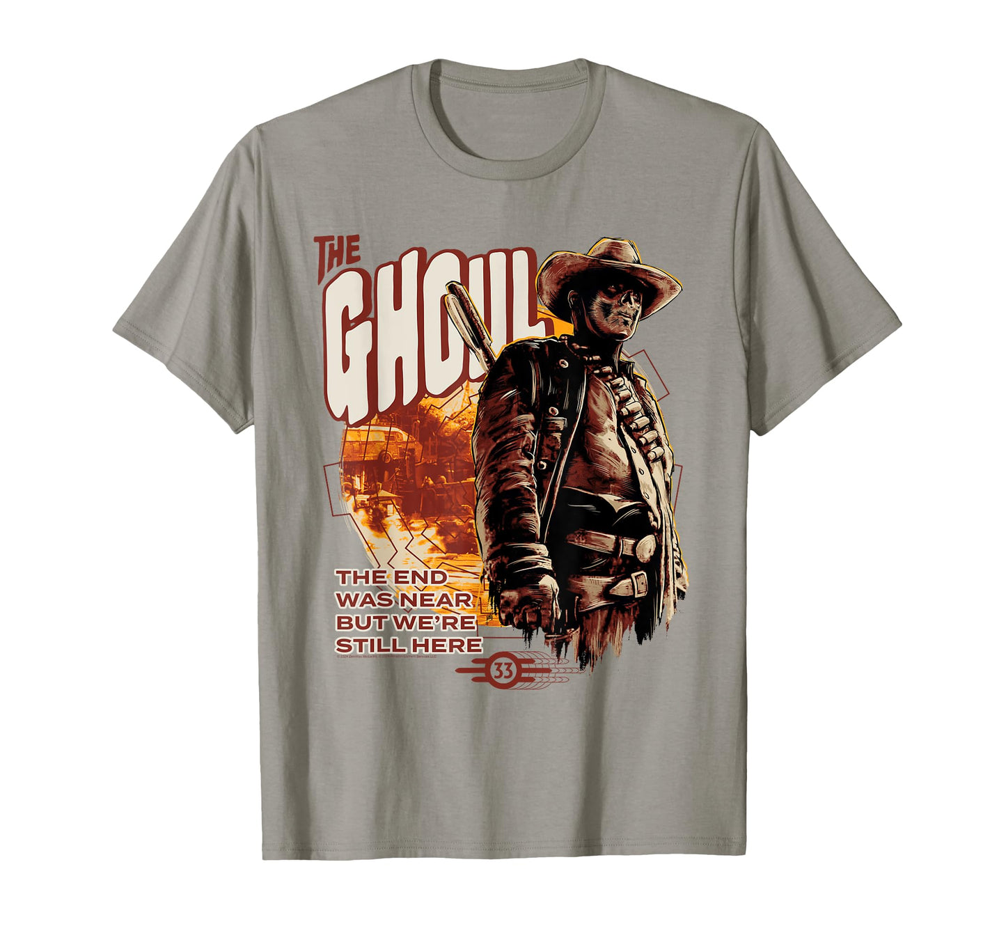 Fallout TV Series The Ghoul End Was Near Modern Edit T-Shirt
