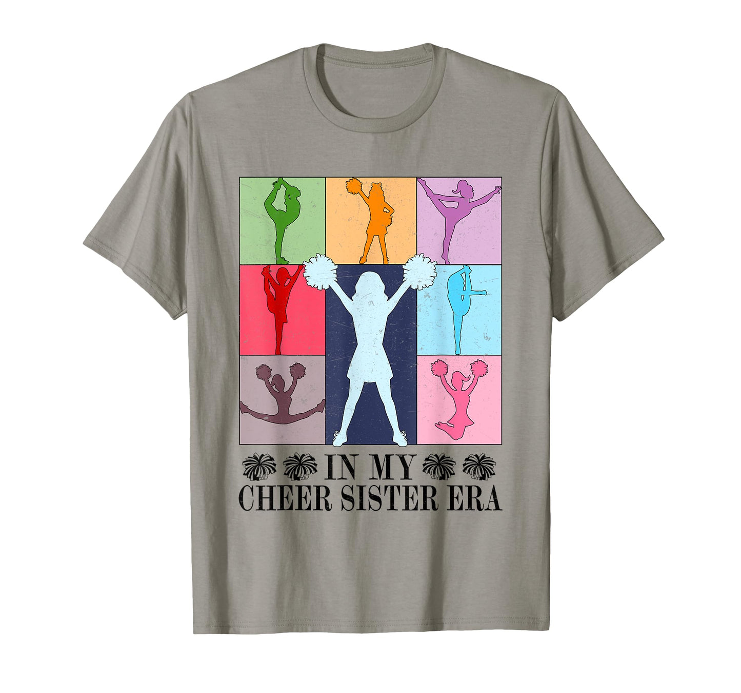 In My Cheer Sister Era Cheer Life Cheerleading Cheerleader T-Shirt