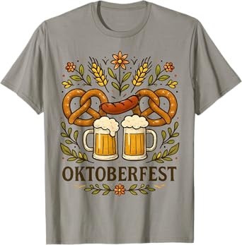 Oktoberfest Schnitzel My Nitzel Germany Sausage Vintage T-Shirt