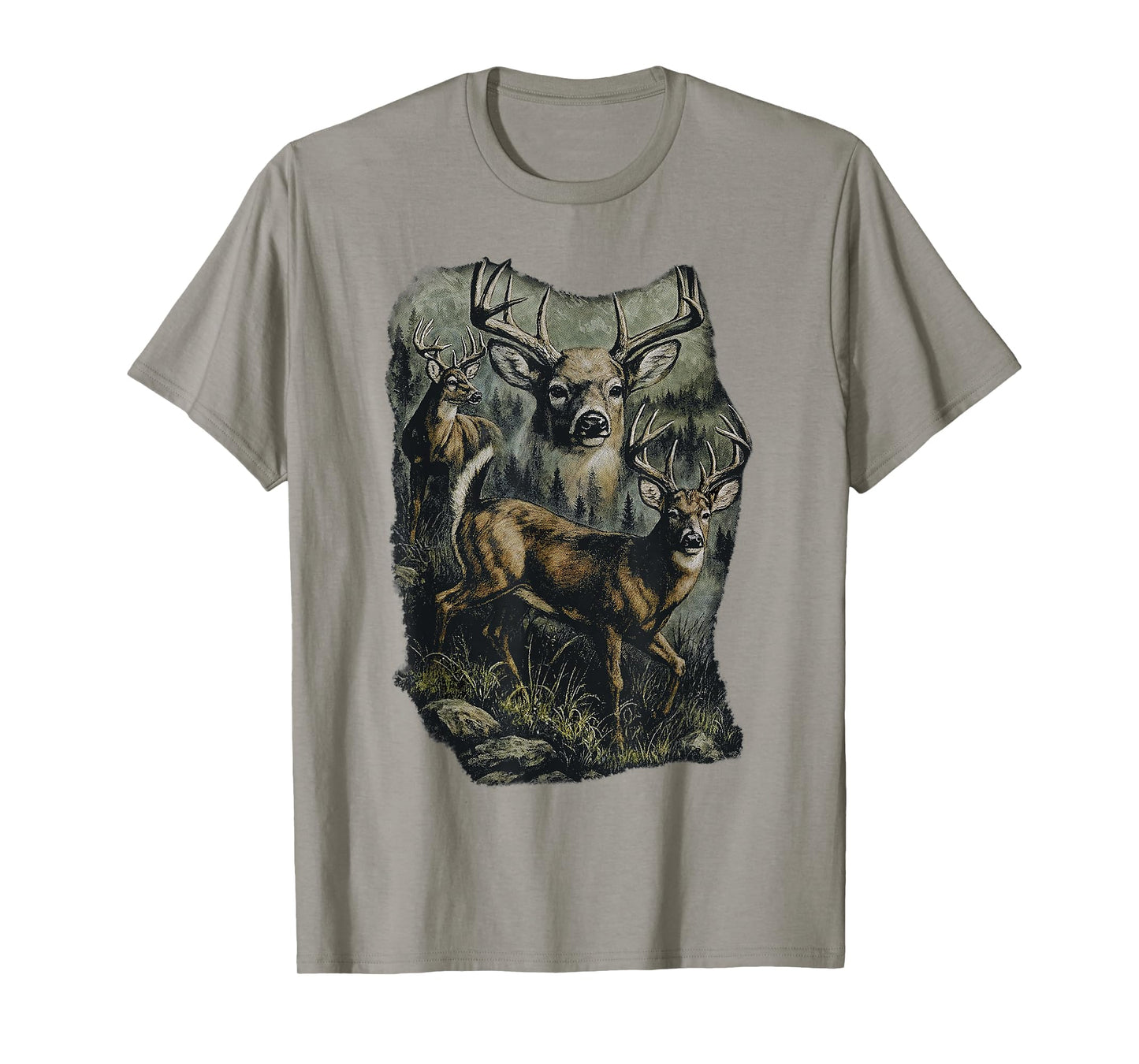 Men Kids Boys Deer Hunting Forest Wildlife Hunters Toddler T-Shirt