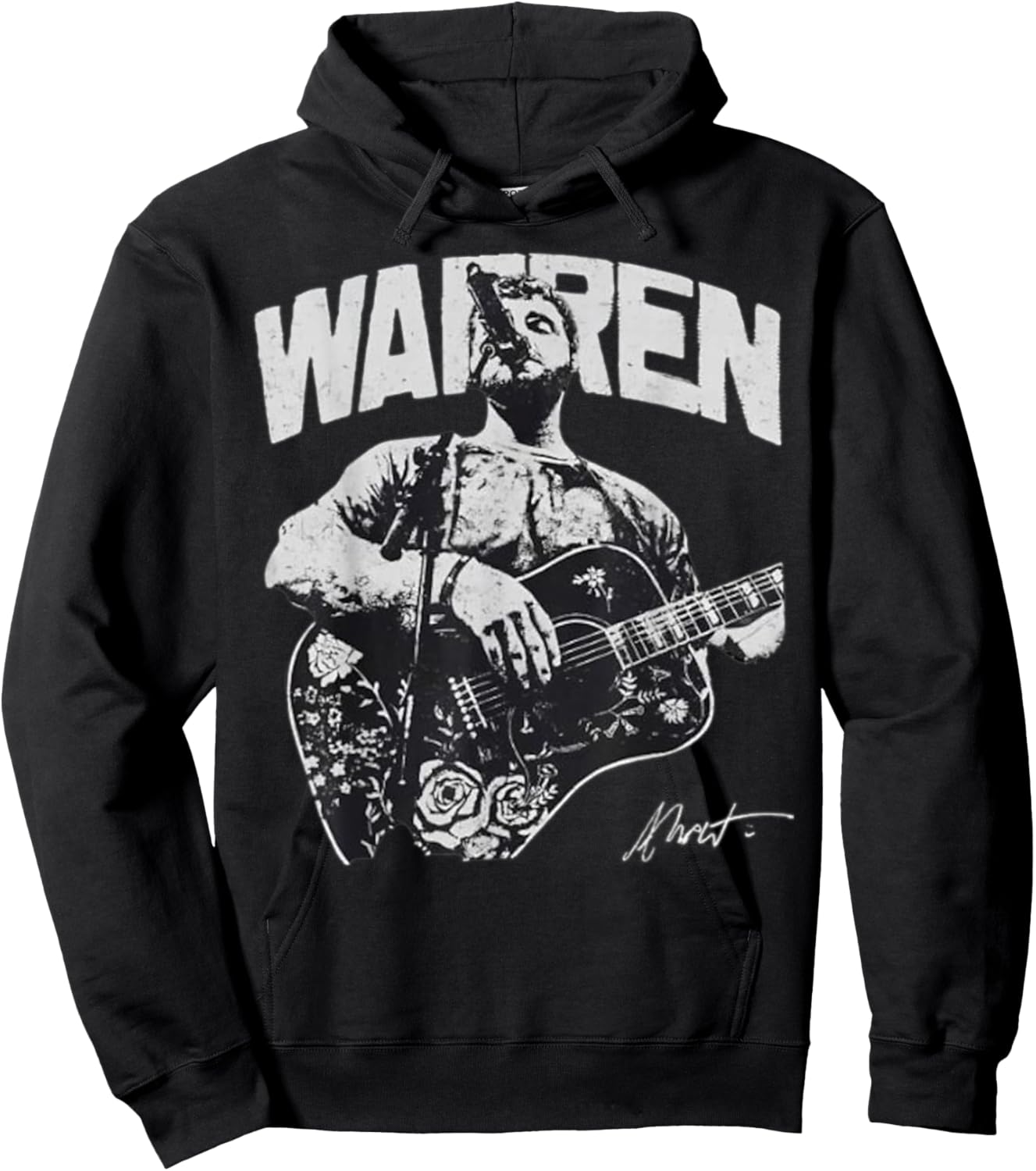 Vintage Retro 90s Alex Warren T-Shirt Hoodie - Hoodie | Black