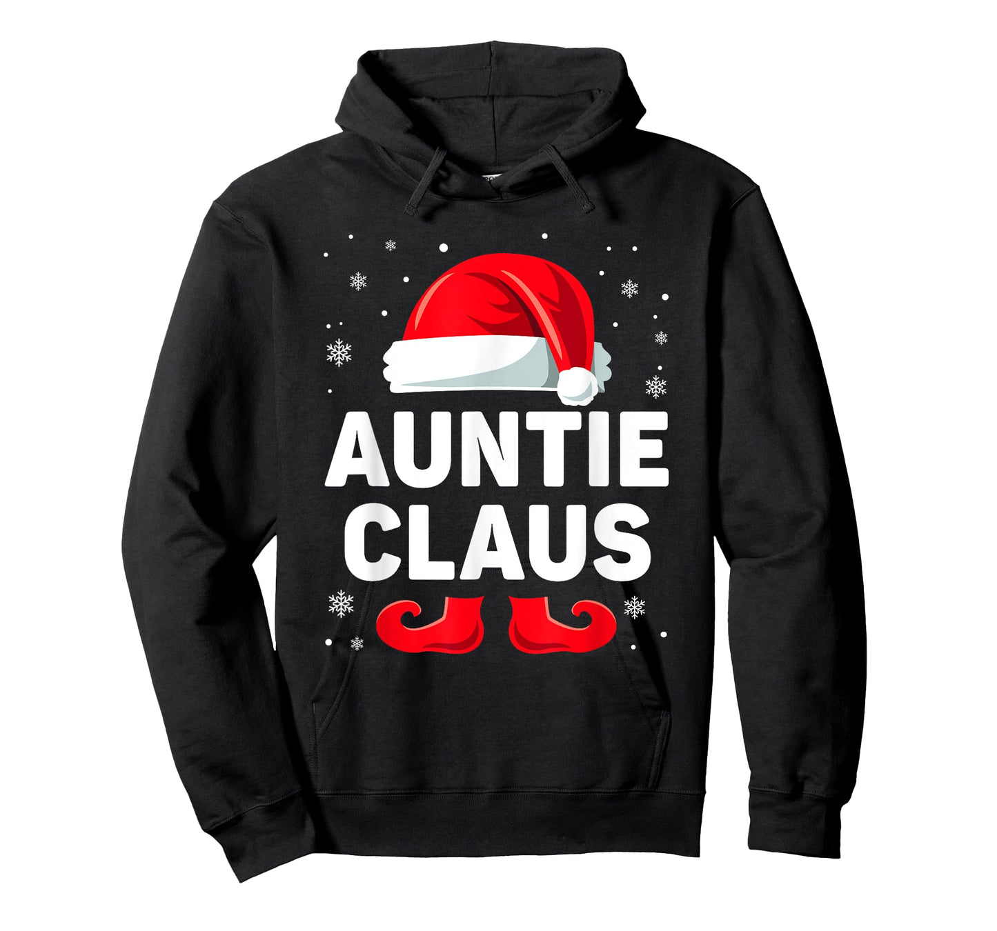 Auntie Claus Christmas Matching Family Group Funny Xmas T-Shirt