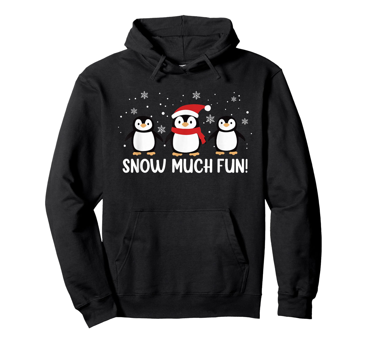Funny Snow Much Fun Christmas Penguins T-Shirt