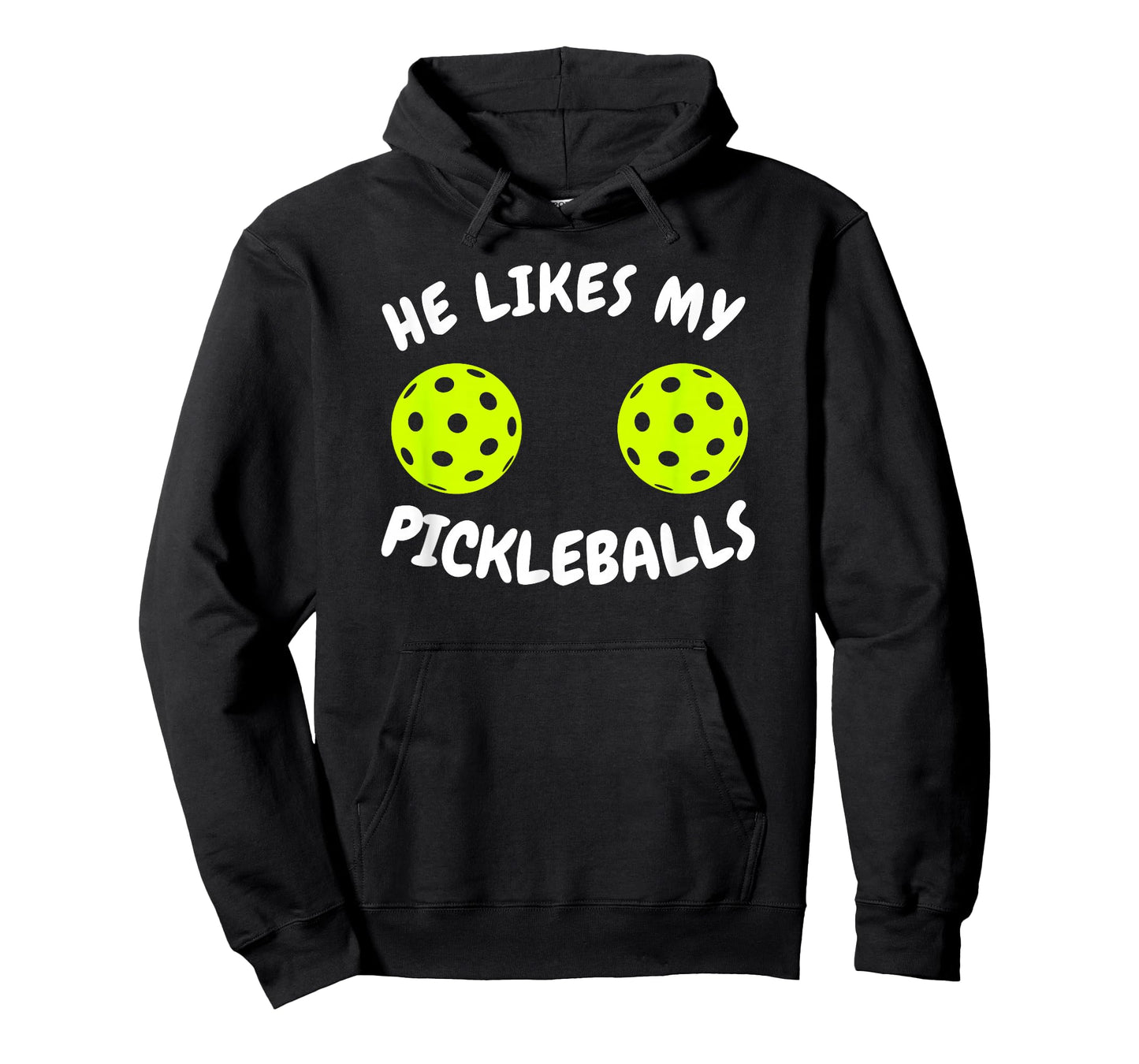 He Likes My Pickleballs Couple Pickleball Matching T-Shirt