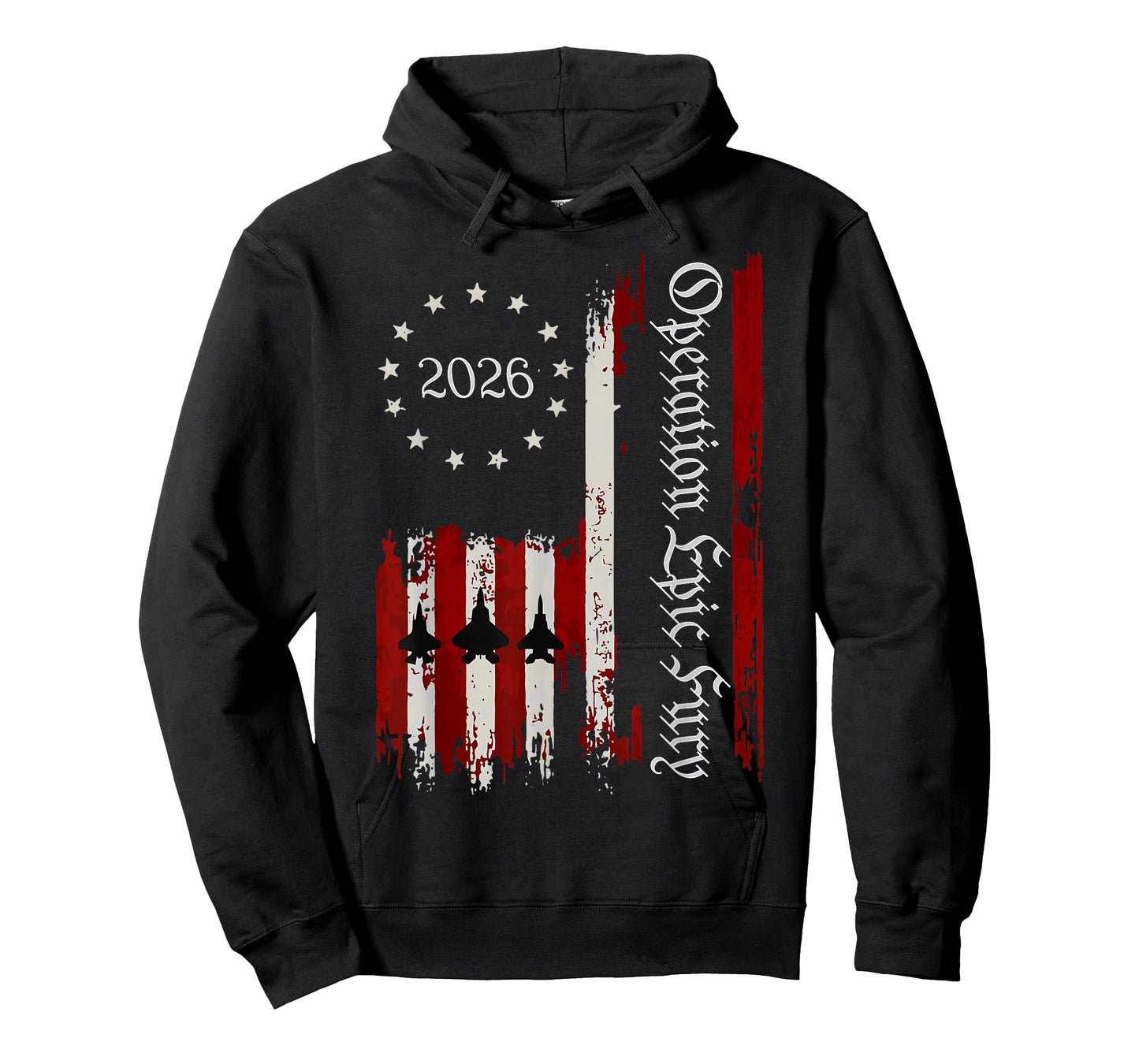 Operation Epic Fury USA T-Shirt - Hoodie | Black