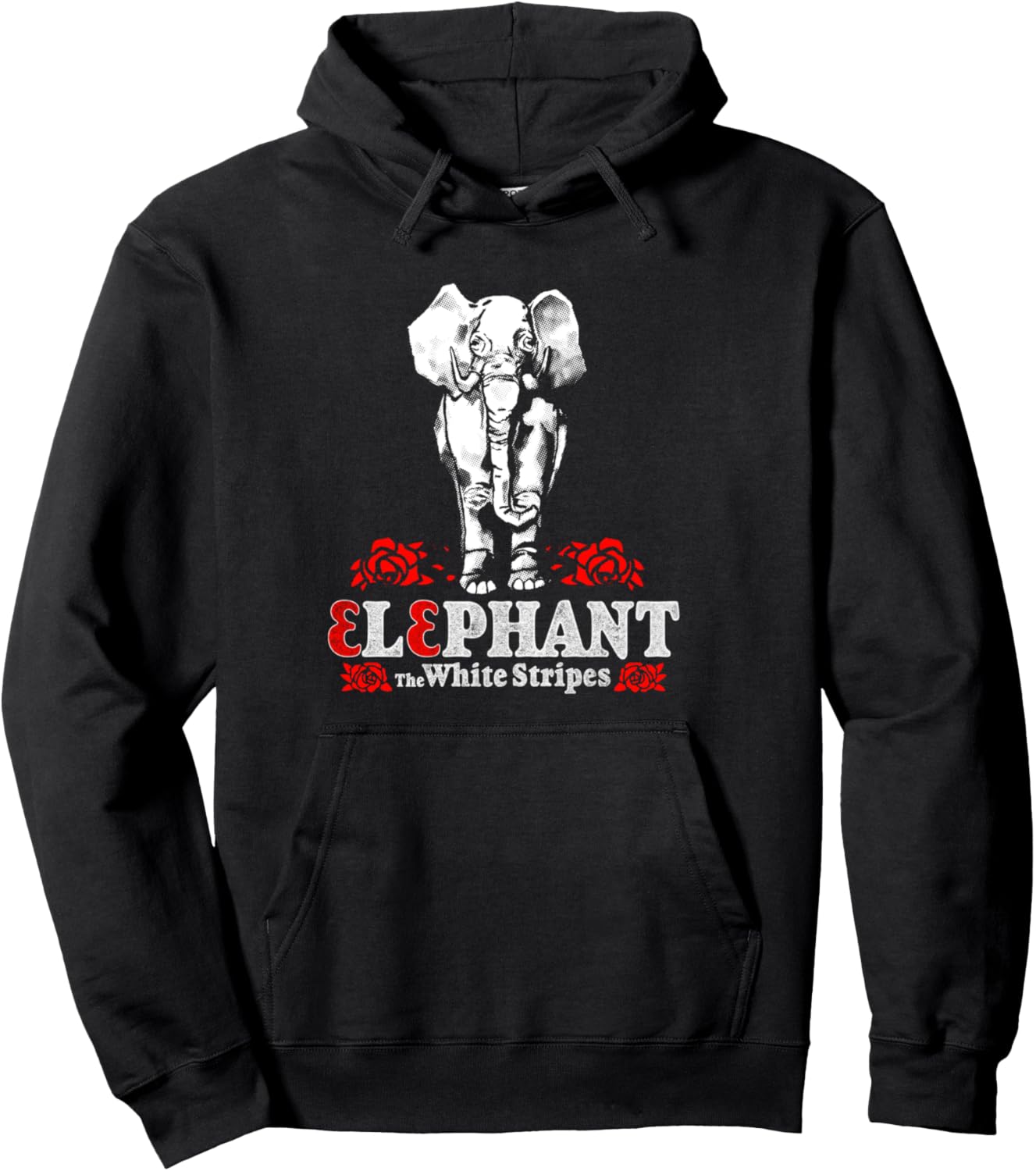 The White Stripes Elephant Pullover Hoodie
