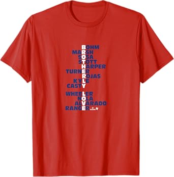 Philly Brotherly Love Names 2025 - Philadelphia Baseball T-Shirt