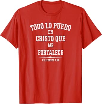 Christian Shirts en Espanol | Ropa Religiosa