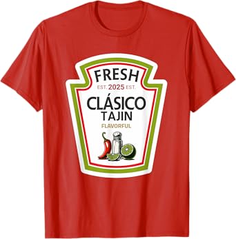 funny halloween shirt 2025 Gift Classico Tajin Spicy DIY T-Shirt