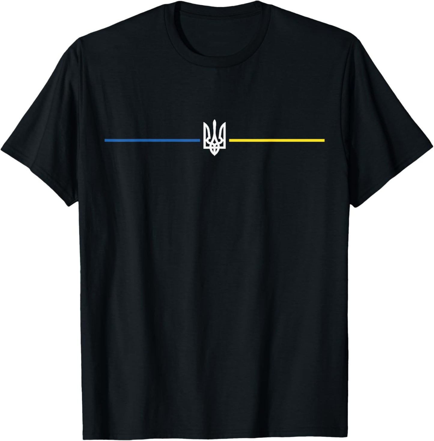 Ukraine Shirt Ukrainian Flag Tryzub Military T-Shirt