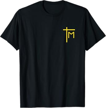 Marian Cross T-Shirt Catholic Pope Saint John Paul II Tee T-Shirt