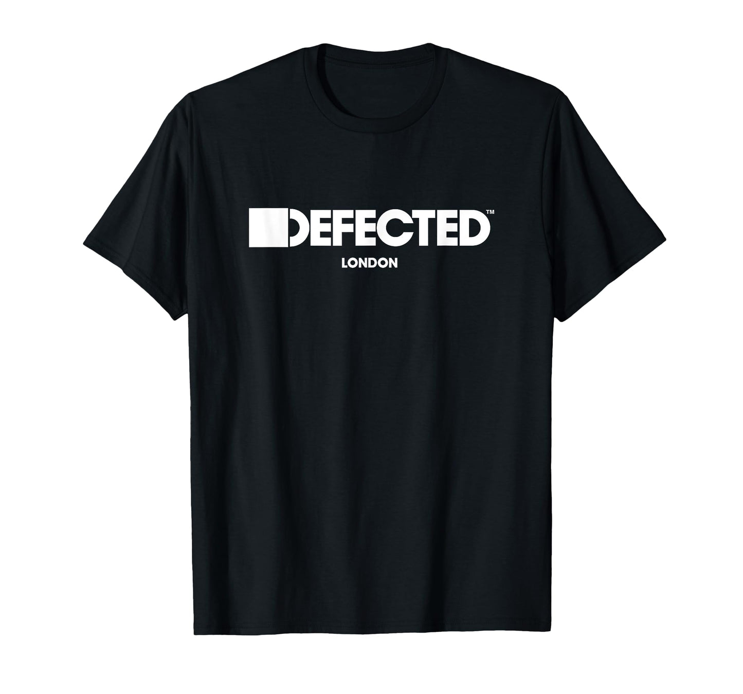 Defected London White Print T-Shirt