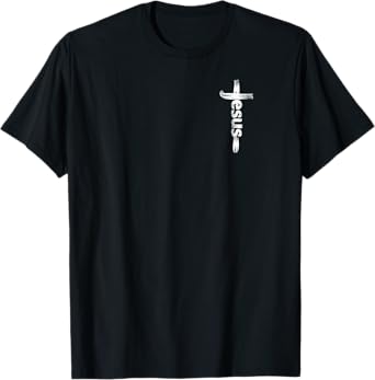 Christian Jesus Rugged Cross T-Shirt