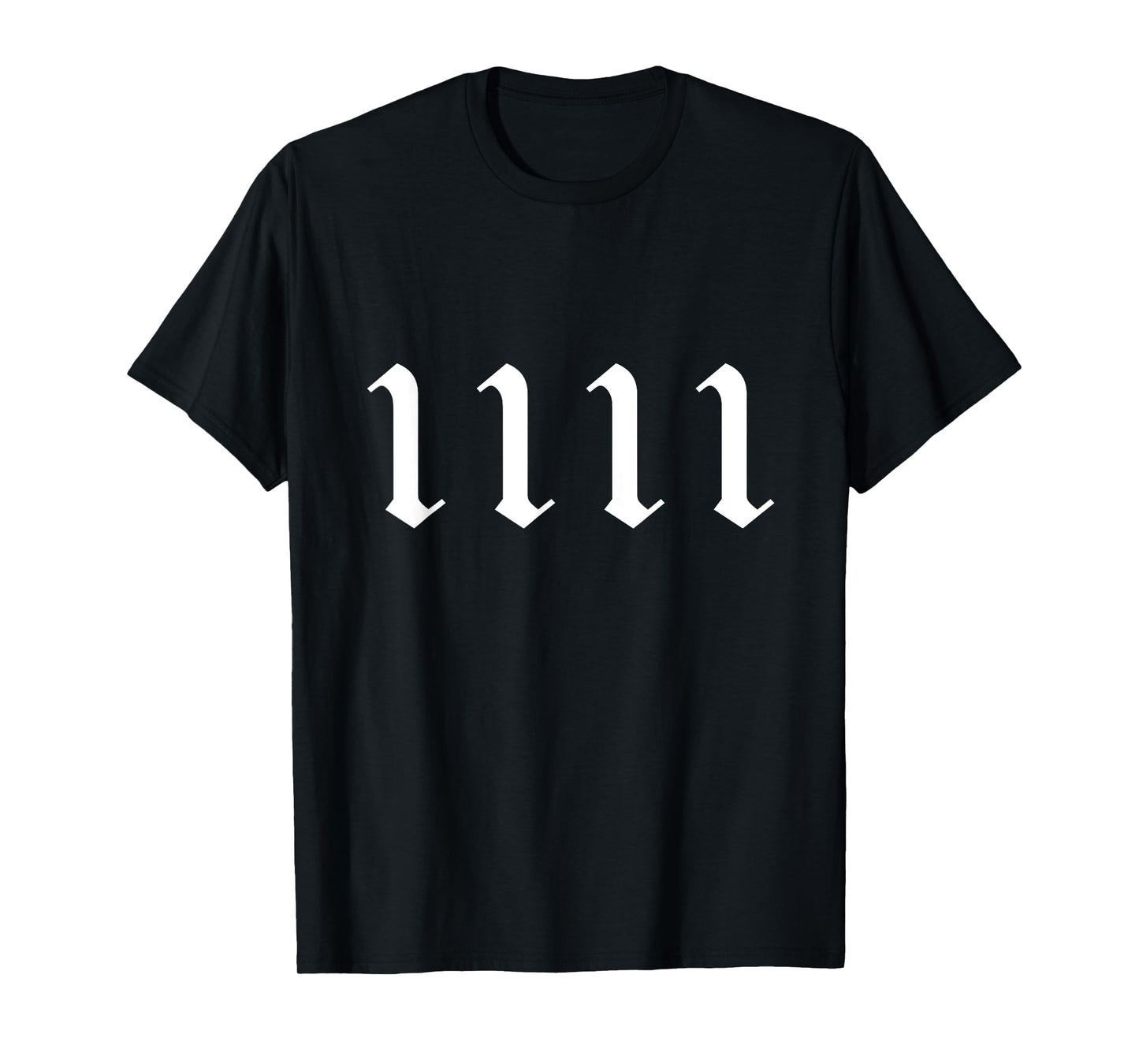 1111 Numerology Spiritual Personal Number 1111 Angel Number T-Shirt