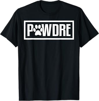 Mens Pawdre Shirt Cat Or Dog Dad Fathers Day Gift T-Shirt