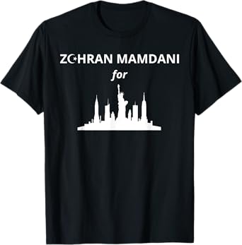 Zohran Mamdani for NYC Mayor Funny Progressive Pro Zohran T-Shirt