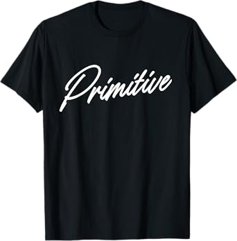 Primitive Handwritten Urban Design - Bold Aesthetic Wear T-Shirt