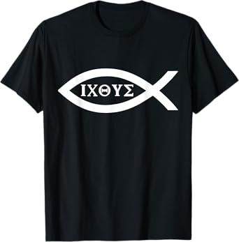 Ichthus - Christian Fish Symbol Shirt T-Shirt