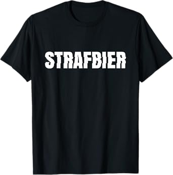 Strafbier Flunkyball Festival Drinking Rules Referee T-Shirt