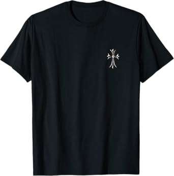 silver cross gold diamond T-Shirt