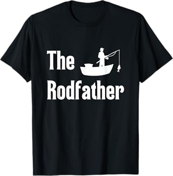 The Rodfather Fishing T-Shirt