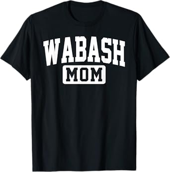 Wabash College Mom Mother Arch Vintage Family Men Women T-Shirt