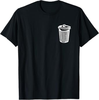 Trash Can Halloween Costume Garbage Can Trashcan Costume T-Shirt