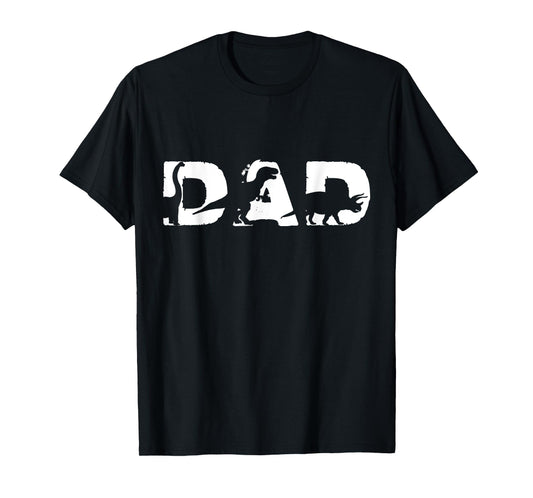 Dad A Saurus T Rex Mens Dinosaur Father's Day Dad Dinosaur T-Shirt