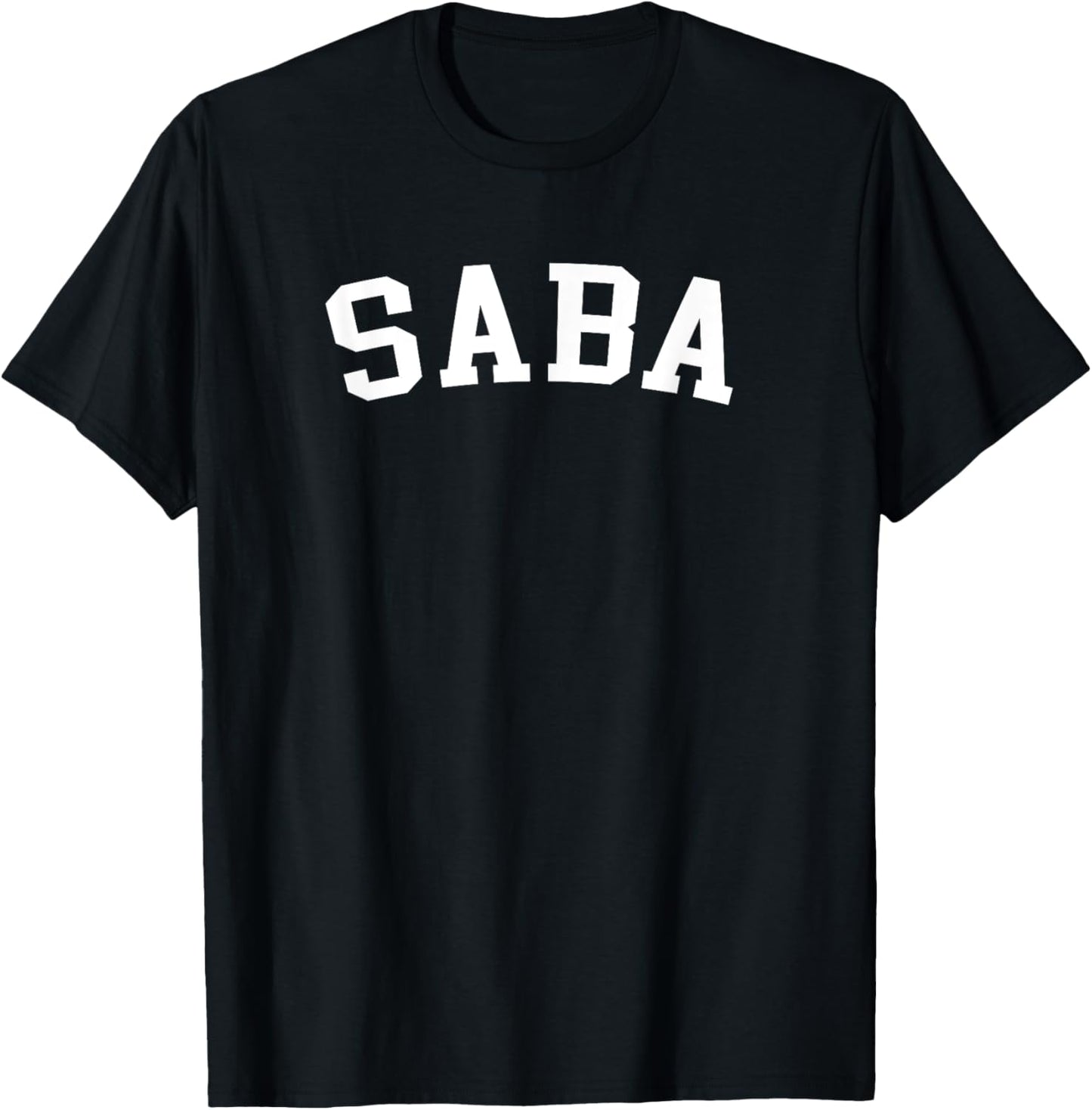 SABA College Style Graphic T-Shirt for Men and Women