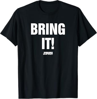 Jeopardy! Bring it White T-Shirt