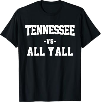 Tennessee VS All YAll Vintage Style T-Shirt