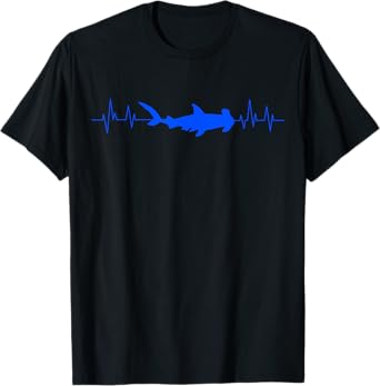 Hammerhead Shark Heartbeat T-Shirt