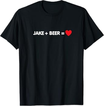 Jake loves Beer - Jake Beer T-Shirt