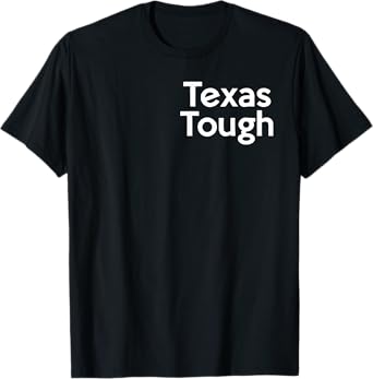 Retro Texas Tough When You Go Through Deep Waters (2sides) T-Shirt