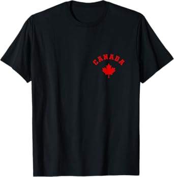 Canada Flag Canadian Maple Leaf Canadians Canadiana T-Shirt