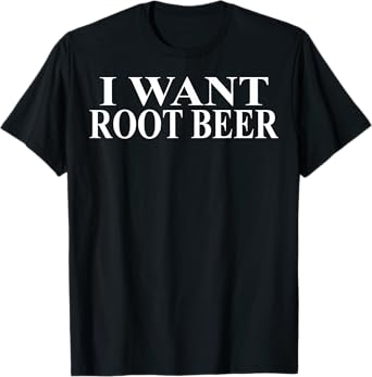 Root Beer Apparel | Novelty Funny Beers Lover Design T-Shirt
