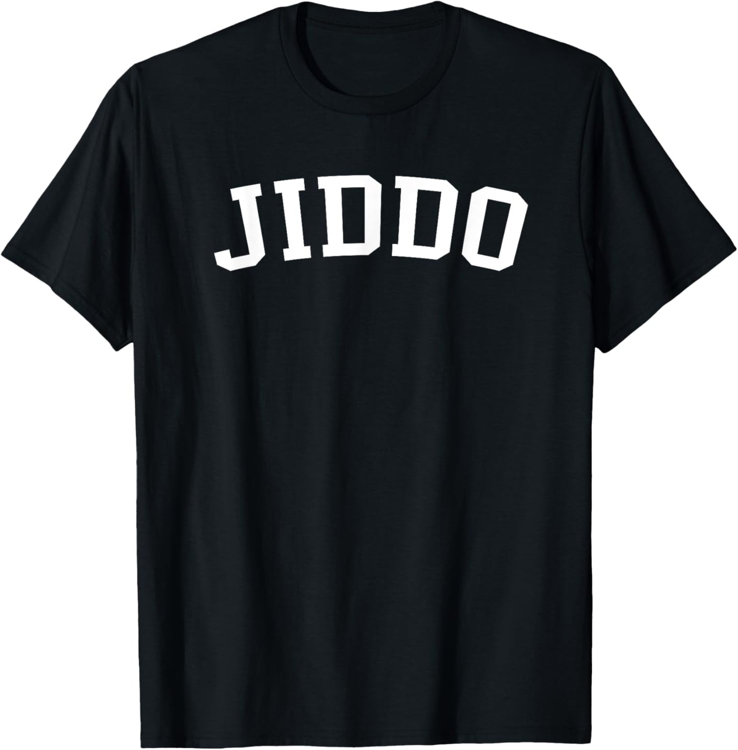 JIDDO Graphic T-Shirt for Men - Black Casual Tee