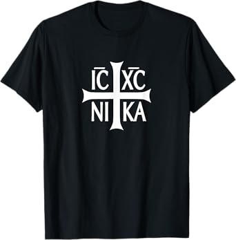 IC XC NIKA cross christian orthodox T-Shirt