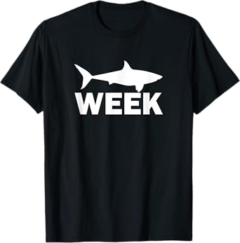 Week of Shark Funny Sharks T-Shirt Great Discovery Time T-Shirt