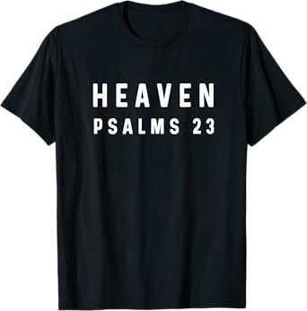 Psalms 23 Faith - God Jesus Religious Christian T-Shirt
