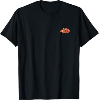 Nemo Fish Sea Animal Clownfish Lover Fishermen T-Shirt