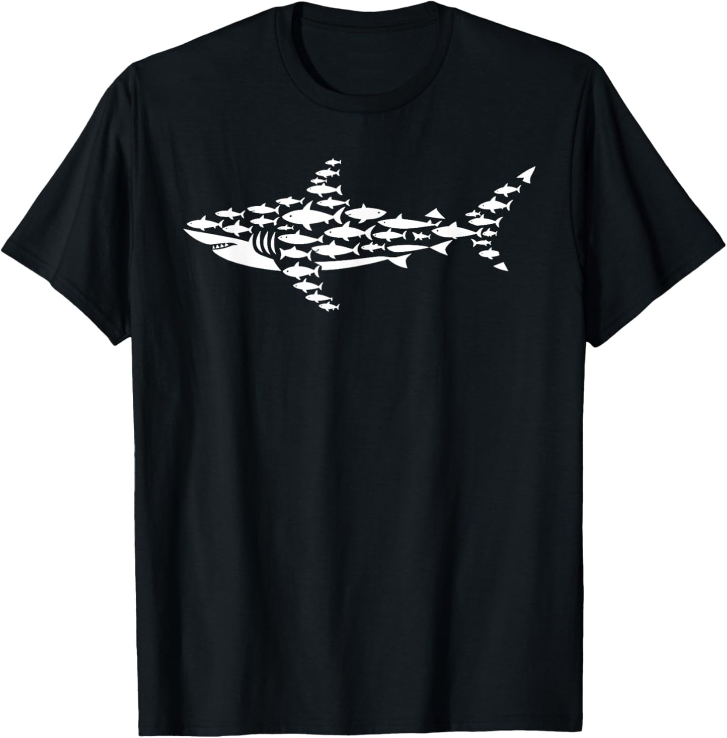 Cool Shark Art For Men Women Kids Boys Girls Shark Lover T-Shirt